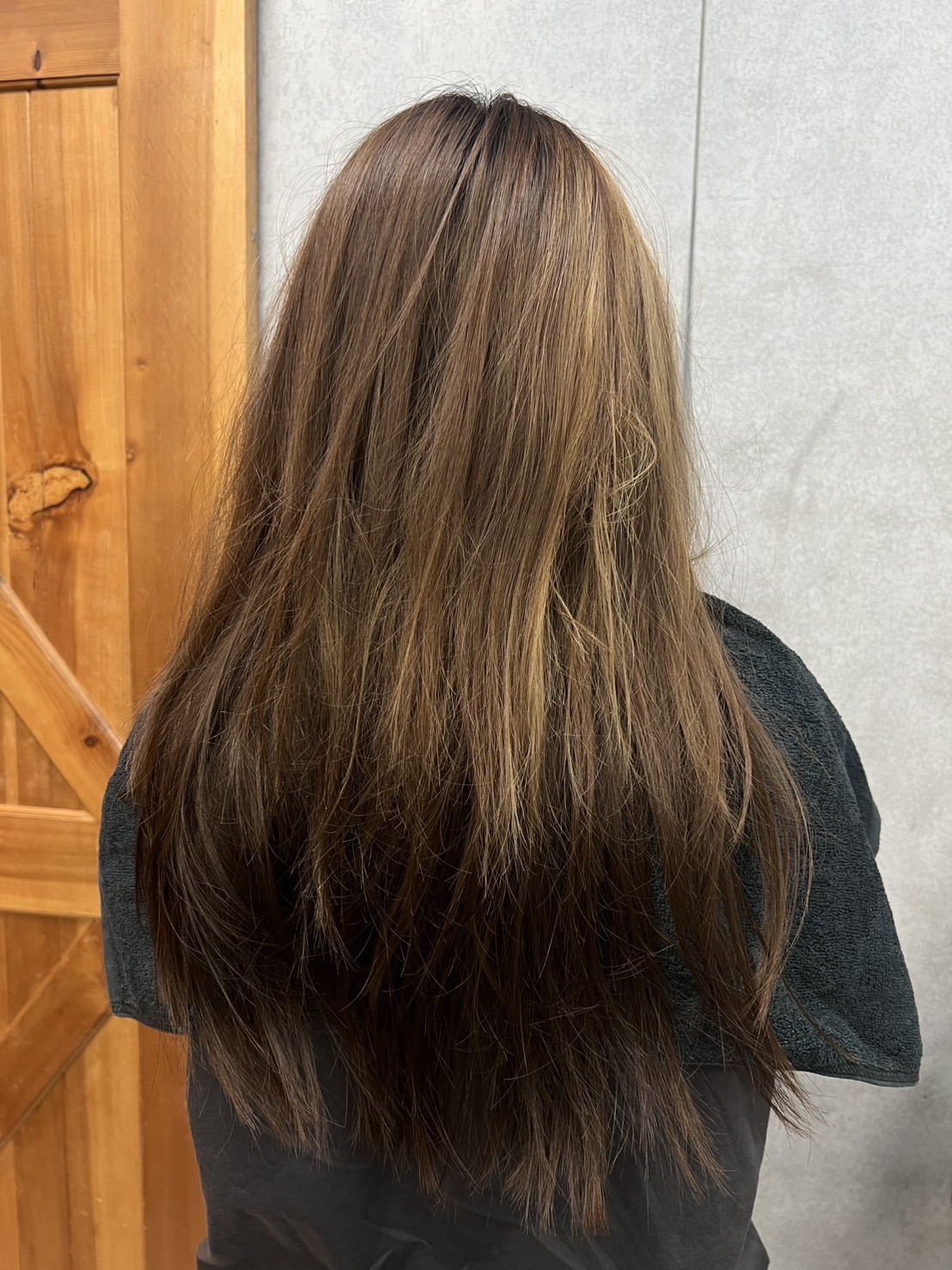 高明度大C波浪水光燙